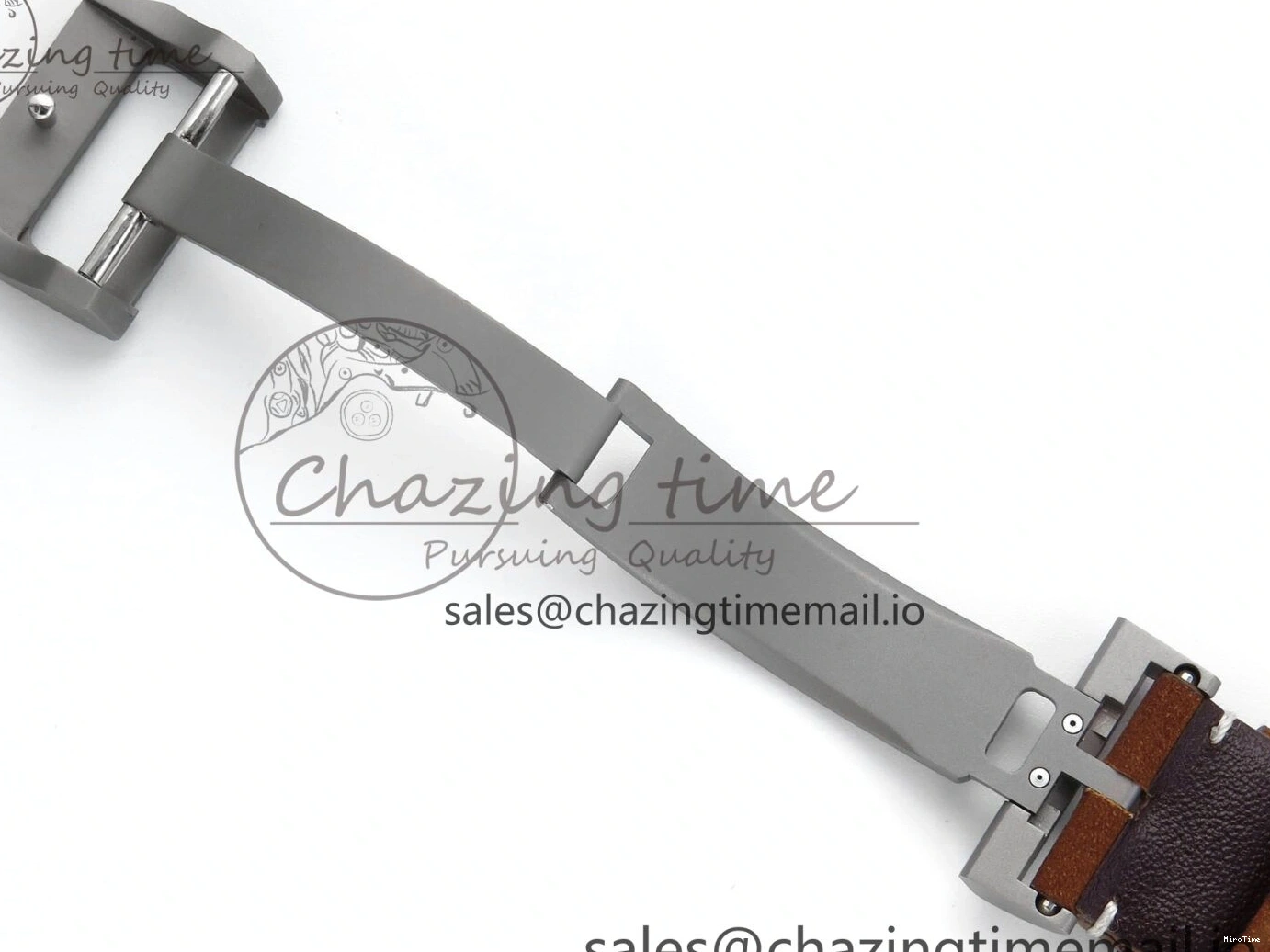 MIROTIME 0114 Big Pilot IW329701 M+F 1:1 Best Edition Black Dial on Brown Leather Strap MY RelaxedFit 7005